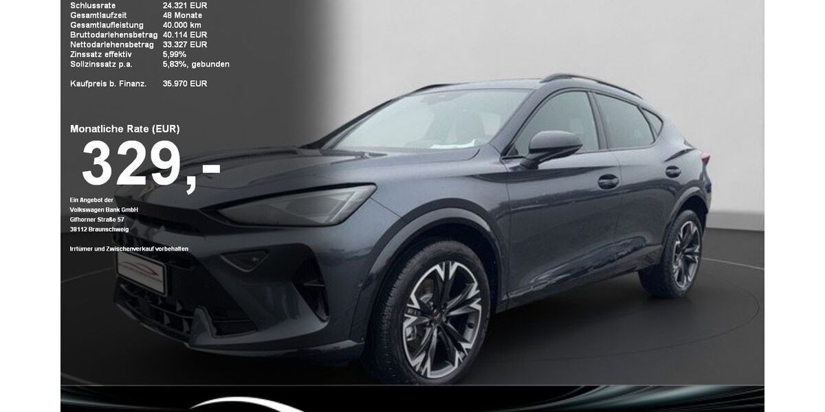 Cupra Formentor 5.000 km 35.970 &euro; Gaggenau 76571