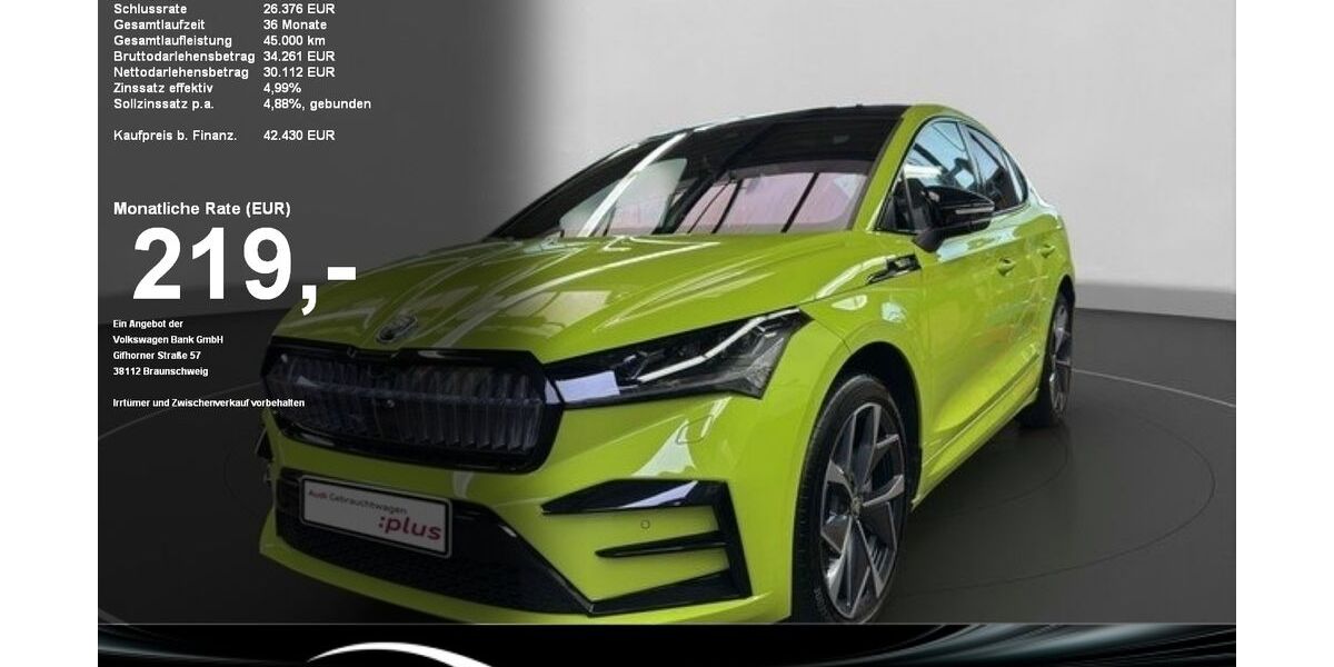 Skoda Enyaq 16.399 km 41.860 &euro; Baden-Baden 76530