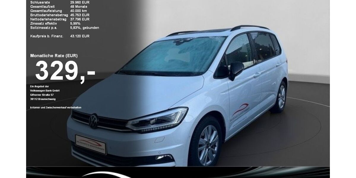 VW Touran 14.500 km 43.120 &euro; Baden-Baden 76530