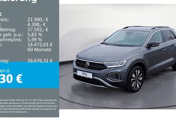 VW T-Roc 18.796 km 21.420 &euro; Durmersheim 76448