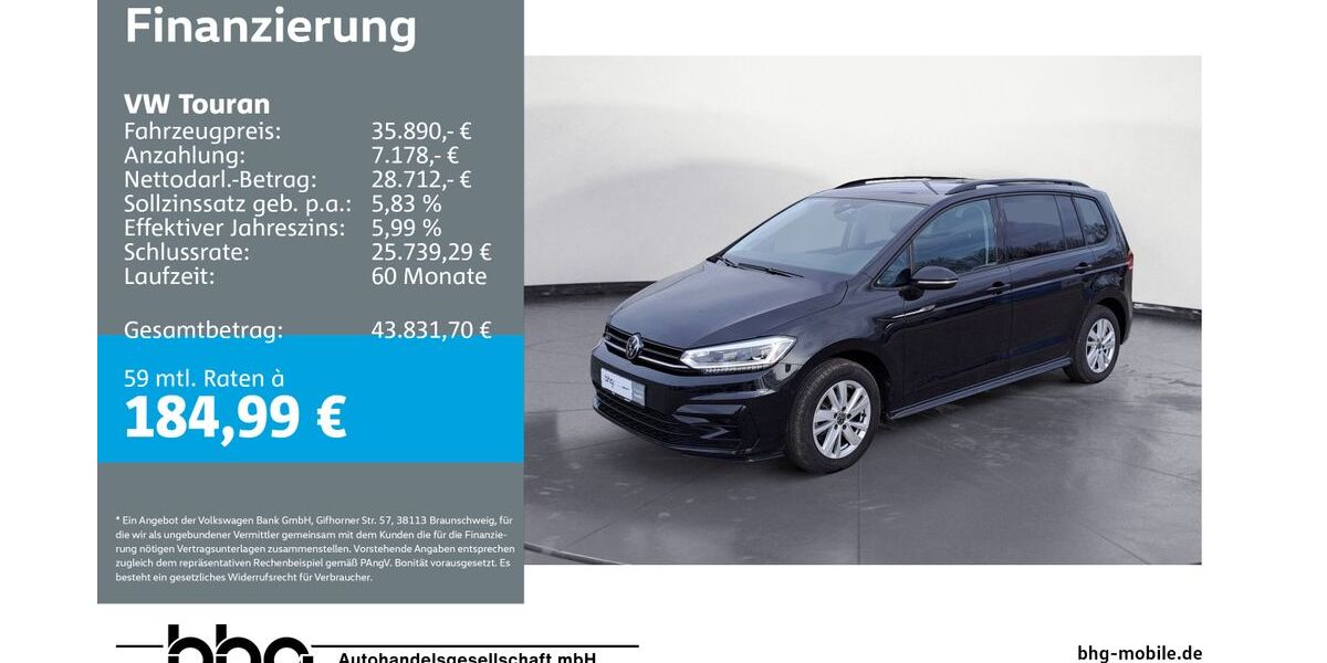 VW Touran 14.458 km 34.920 &euro; Durmersheim 76448