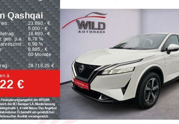 Nissan Qashqai 31.020 km 23.890 &euro; Bühl 77815