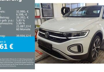 VW T-Roc 14.359 km 32.990 &euro; Durmersheim 76448