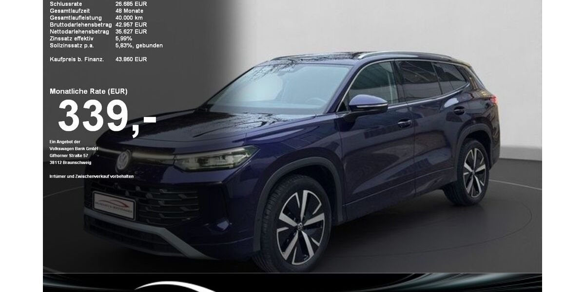 VW Tayron 15.652 km 43.420 &euro; Baden-Baden 76530