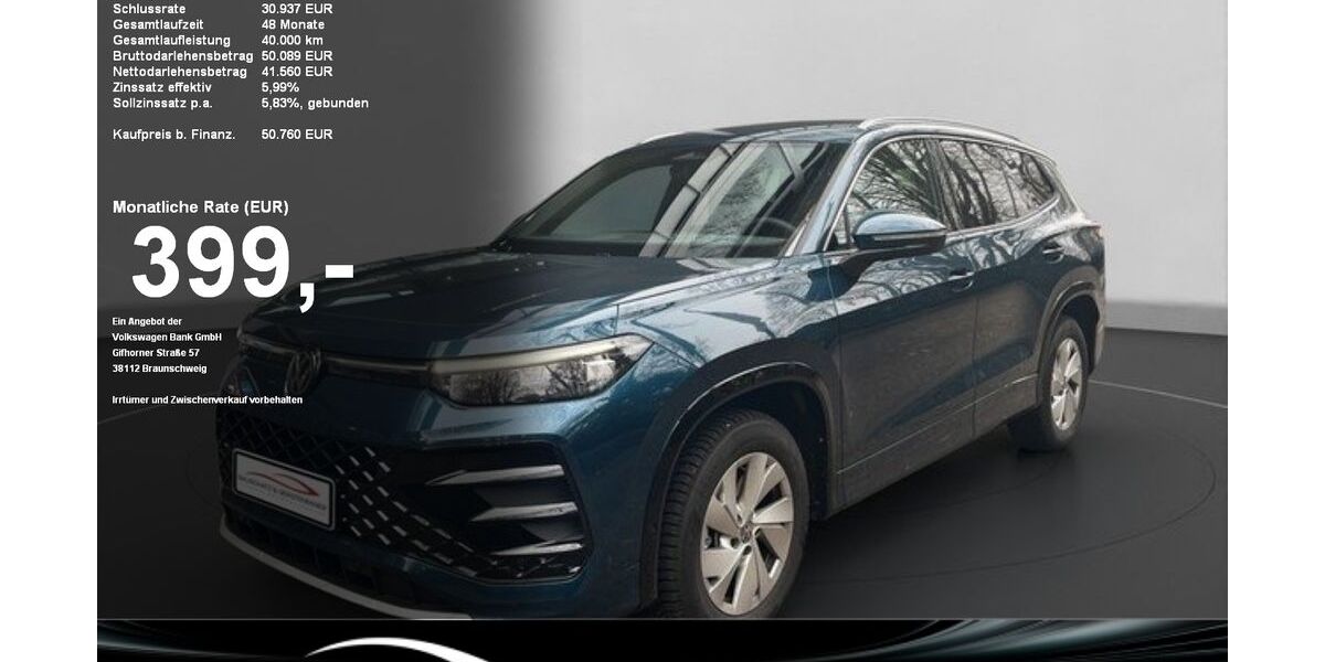 VW Tayron 6.000 km 50.760 &euro; Baden-Baden 76530