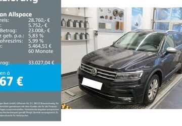 VW Tiguan Allspace 91.726 km 28.760 &euro; Bühl 77815