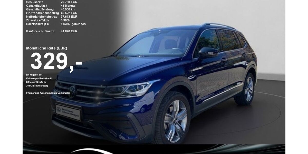 VW Tiguan Allspace 20.784 km 44.120 &euro; Baden-Baden 76530