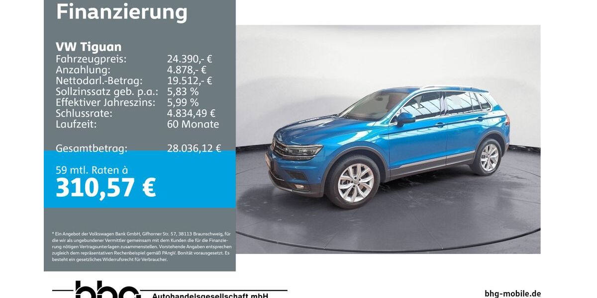 VW Tiguan 68.697 km 23.790 &euro; Ettlingen 76275