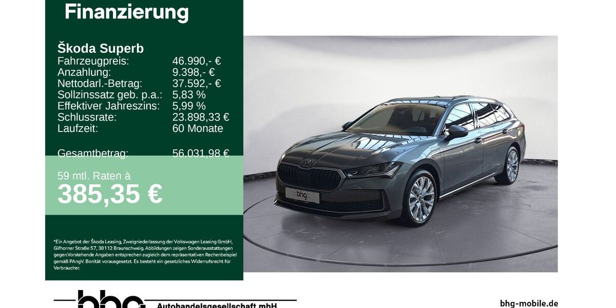 Skoda Superb 3.000 km 46.990 &euro; Ettlingen 76275