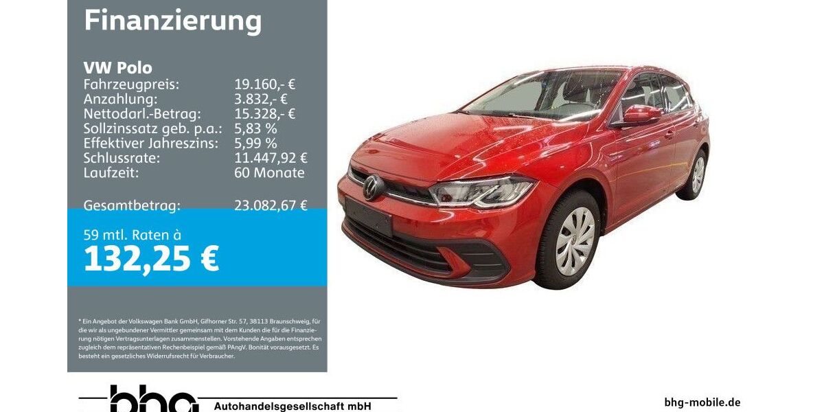 VW Polo 4.122 km 19.160 &euro; Durmersheim 76448
