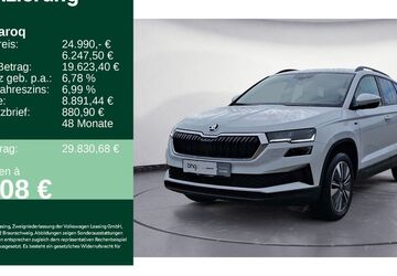 Skoda Karoq 24.718 km 24.690 &euro; Durmersheim 76448