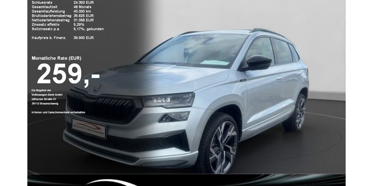 Skoda Karoq 9.000 km 39.900 &euro; Gaggenau 76571