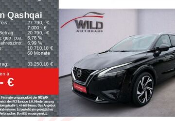 Nissan Qashqai 66.392 km 27.790 &euro; Bühl 77815