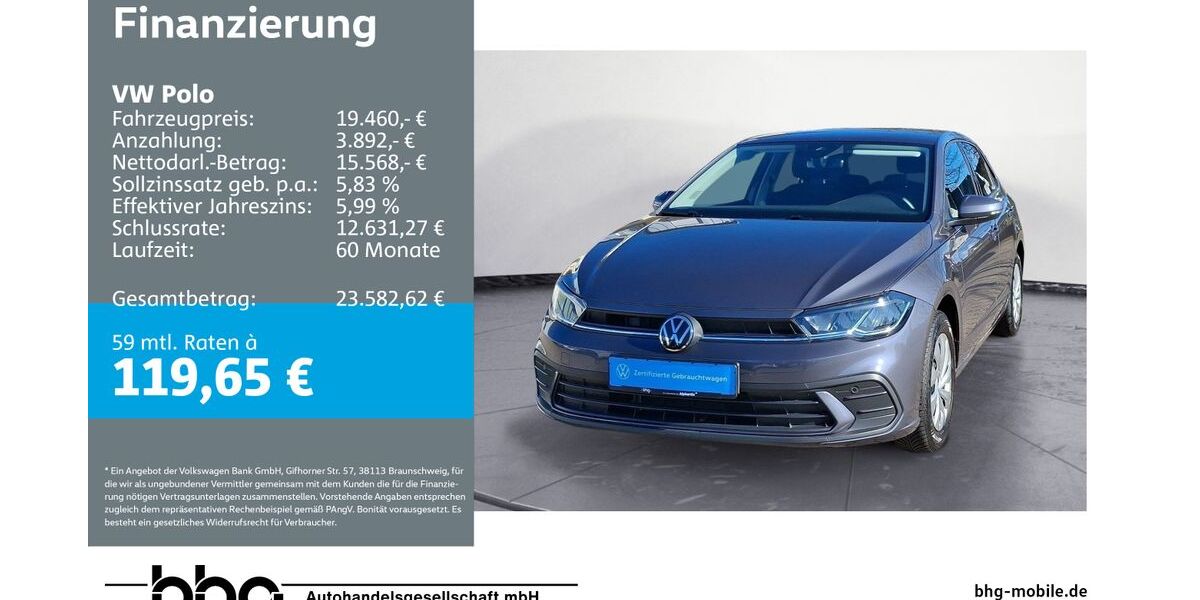 VW Polo 6.961 km 19.260 &euro; Bühl 77815