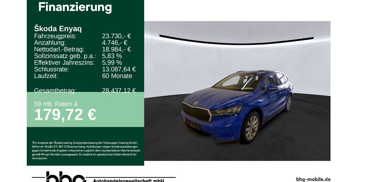 Skoda Enyaq 31.557 km 23.730 &euro; Bühl 77815