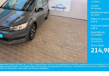 VW Touran 17.368 km 36.780 &euro; Gernsbach 76593