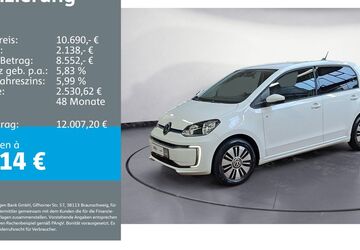 VW e-up! 29.533 km 10.390 &euro; Ettlingen 76275