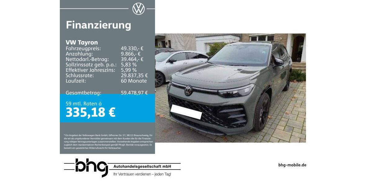 VW Tayron 23.369 km 49.330 &euro; Durmersheim 76448
