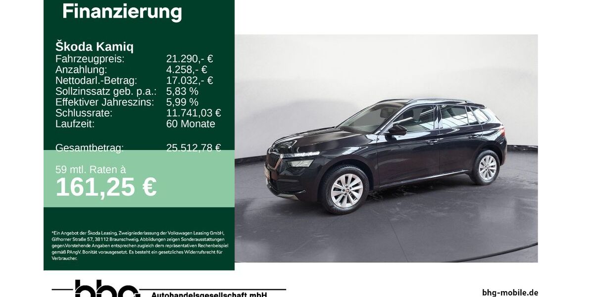 Skoda Kamiq 54.577 km 21.290 &euro; Ettlingen 76275