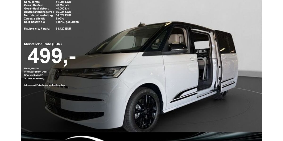 VW T7 Multivan 14.500 km 64.120 &euro; Baden-Baden 76530