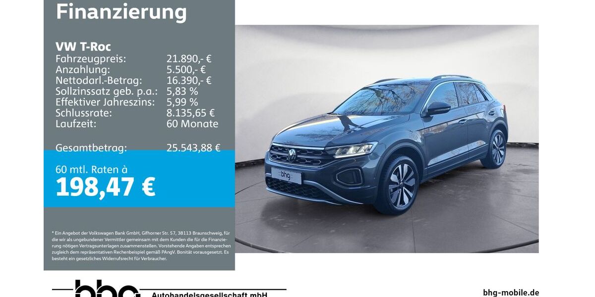 VW T-Roc 16.463 km 21.420 &euro; Bühl 77815