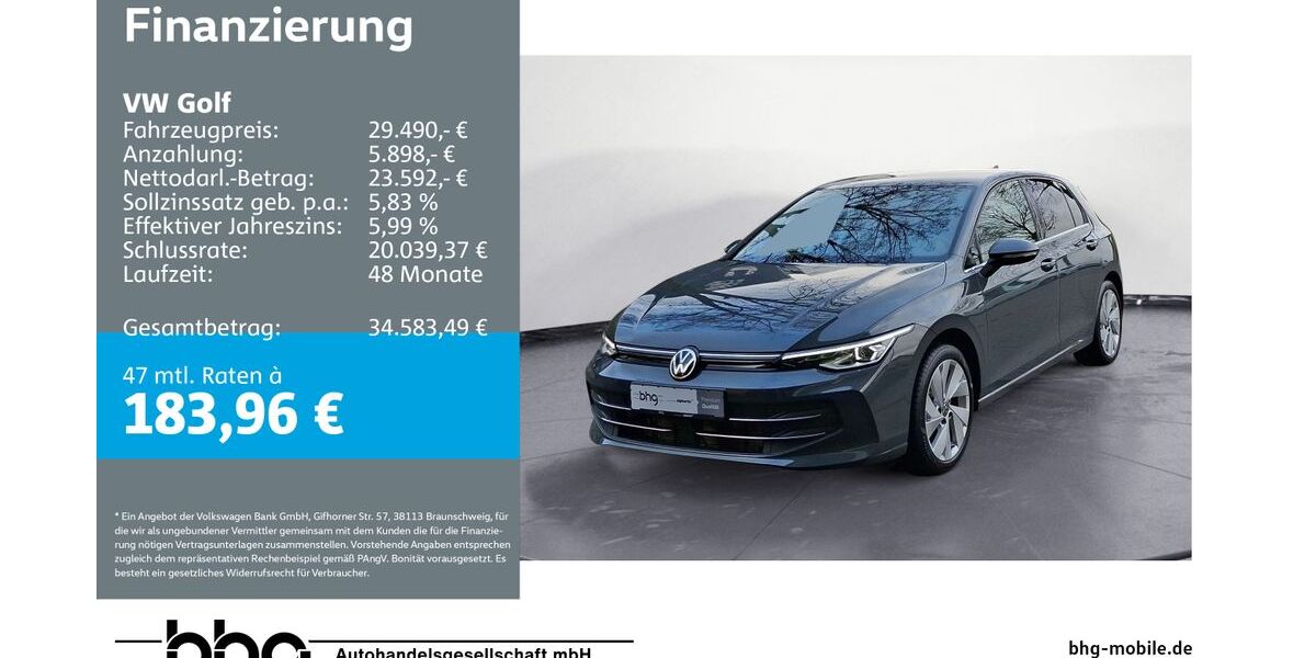VW Golf 4.816 km 28.990 &euro; Bühl 77815