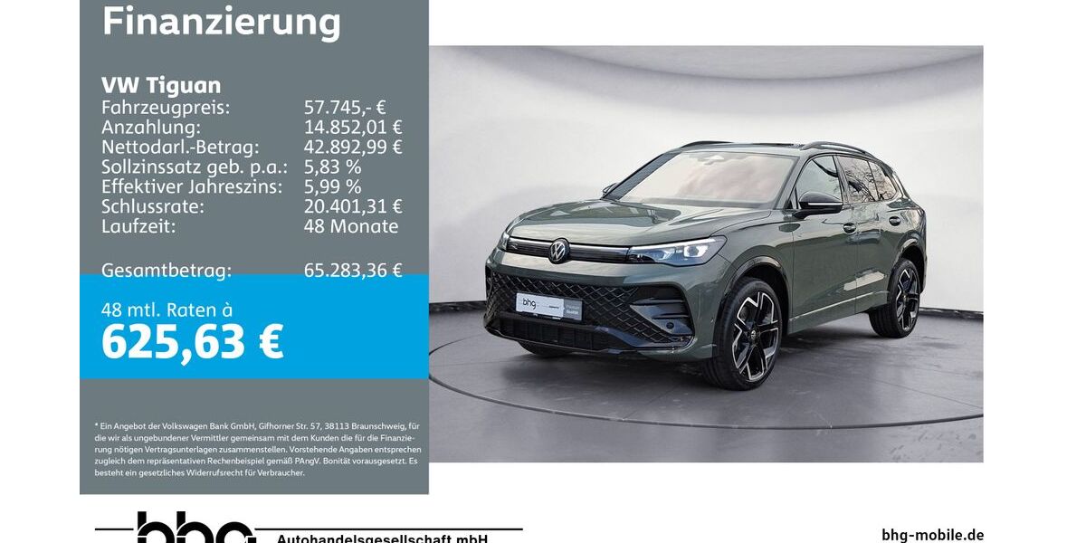 VW Tiguan 5.745 km 57.445 &euro; Bühl 77815