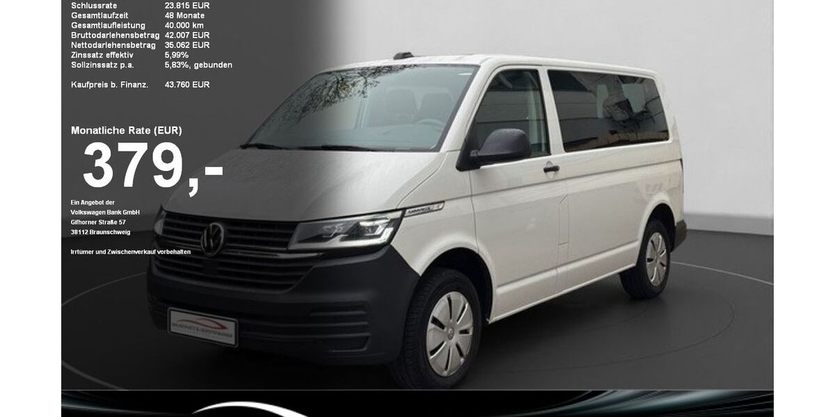 VW T6 Caravelle 17.456 km 43.430 &euro; Baden-Baden 76530