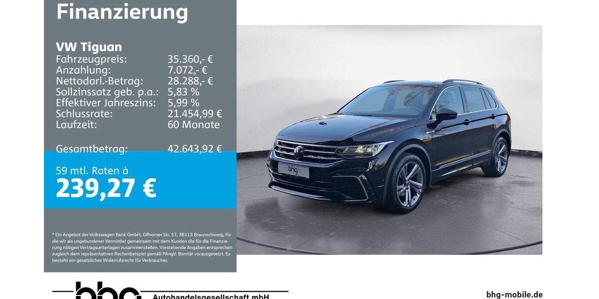VW Tiguan 35.329 km 34.790 &euro; Bühl 77815