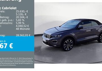 VW T-Roc 44.200 km 25.630 &euro; Durmersheim 76448