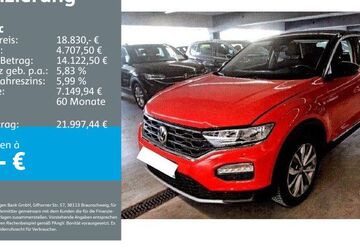 VW T-Roc 35.668 km 18.830 &euro; Bühl 77815