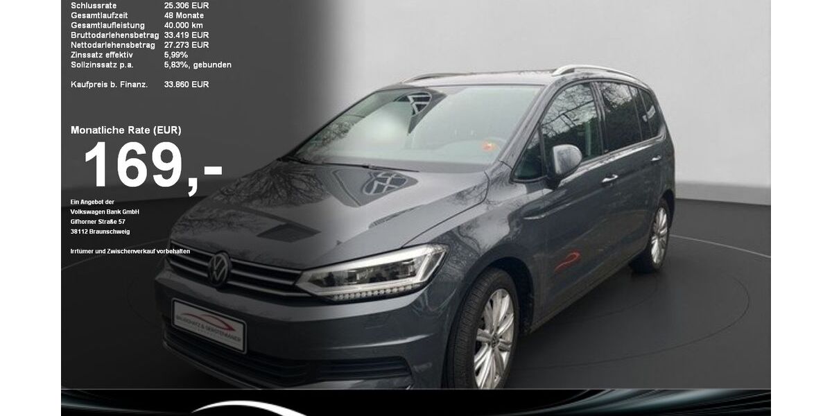 VW Touran 21.000 km 33.860 &euro; Baden-Baden 76530