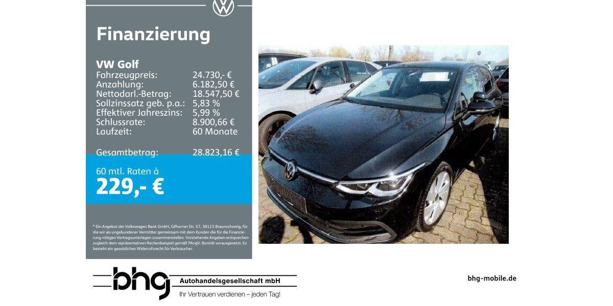 VW Golf 96.957 km 24.730 &euro; Bühl 77815